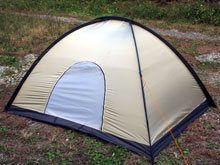 ドマドームライトはこんなテントです