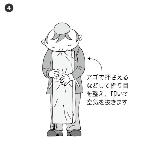 ツェルトのたたみ方を覚えよう