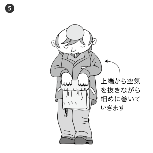 ツェルトのたたみ方を覚えよう